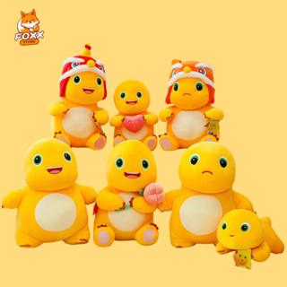 Gấu Bông Rồng Vàng Cảm Xúc Dễ Thương Mềm Mịn Cao Cấp Kích Thước 35cm - 50cm FOXX STORE