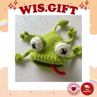 Bọc Chìa Khoá Smartkey Và Chìa Khoá Thường Bằng Len Hình Chú Ếch Ngộ Nghĩnh | @WIS.GIFT