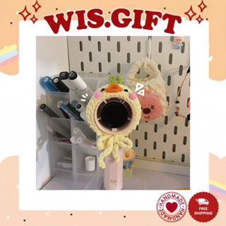 Bọc Ốp Bảo Vệ Quạt Cầm Tay Goojodoq Jisulife Bằng Len Xinh Xắn | @WIS.GIFT