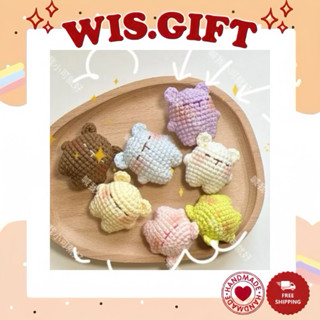 Móc Khoá Cặp Đôi Bear Mini Xinh Xắn Đáng Yêu Có Nam Châm Hút Nhau | @WIS.GIFT
