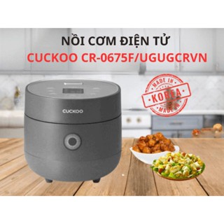 NỒI CƠM ĐIỆN TỬ CUCKOO CR-0675F 1.08L nấu 0.5 kg gạo dùng 2 - 4 người