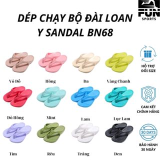 Dép Chạy Bộ Ysandal Chính Hãng B&M Đài Loan Mã BN68 Nam Nữ Nhựa EVA Đủ Màu Siêu Nhẹ Fun Sports