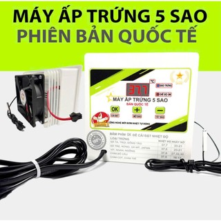 MÁY ẤP TRỨNG 5 SAO PHIÊN BẢN QUÔC TẾ (CARBON)