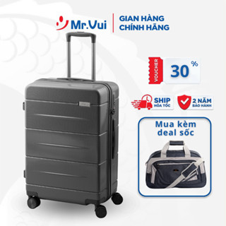Vali du lịch Mr Vui VLC 210, size 20 - 24 inch,xách tay, ký gửi thời trang, chống thấm, nhựa cao cấp