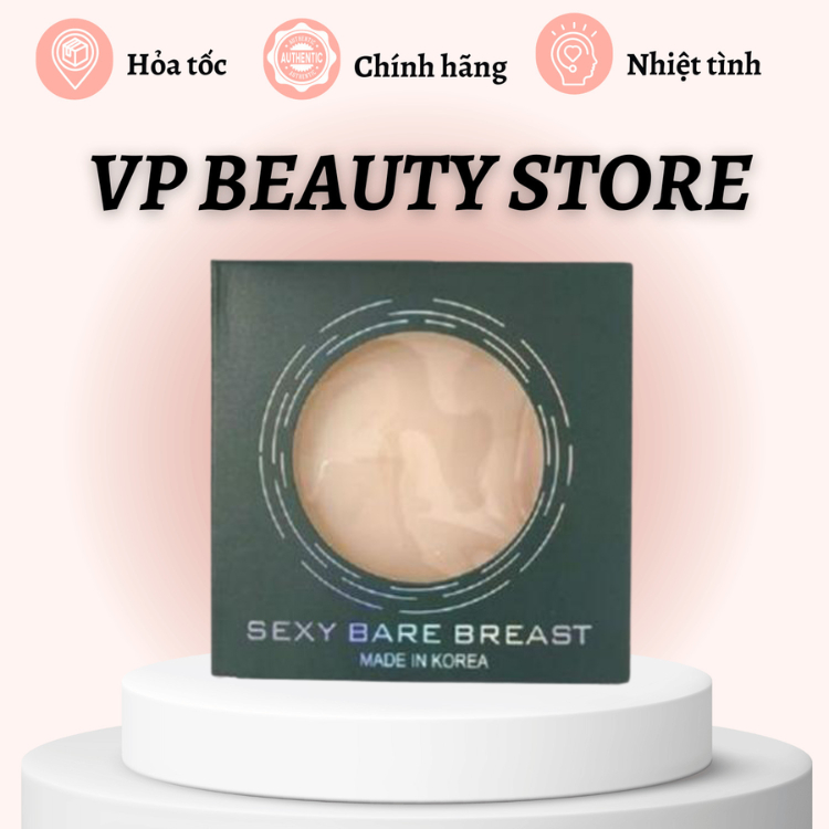 Miếng Dán Ngực Hàn Quốc Silicon  Sexy Bare