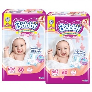 {Hàng Cộng Miếng}Miếng lót sơ sinh bobby NB1_108/NB2_60