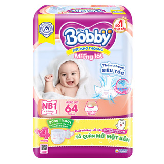 {Hàng Cộng Miếng}Miếng lót sơ sinh bobby NB1_108/NB2_60