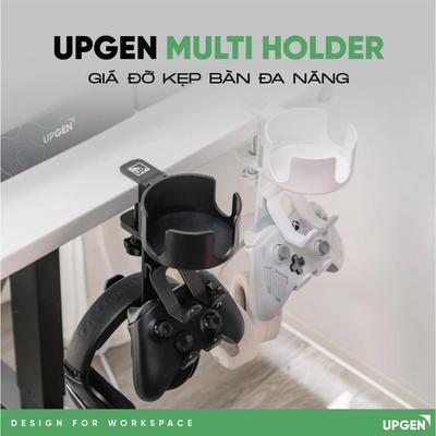 Giá Đỡ Cốc Kẹp Bàn Đa Năng 4 in 1 UPGEN Multi Holder: Tối Ưu Hóa Không Gian Làm Việc & Giải Trí
