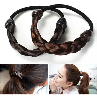 Sét 5 Dây cột tóc thắt bím nhiều màu thanh lịch