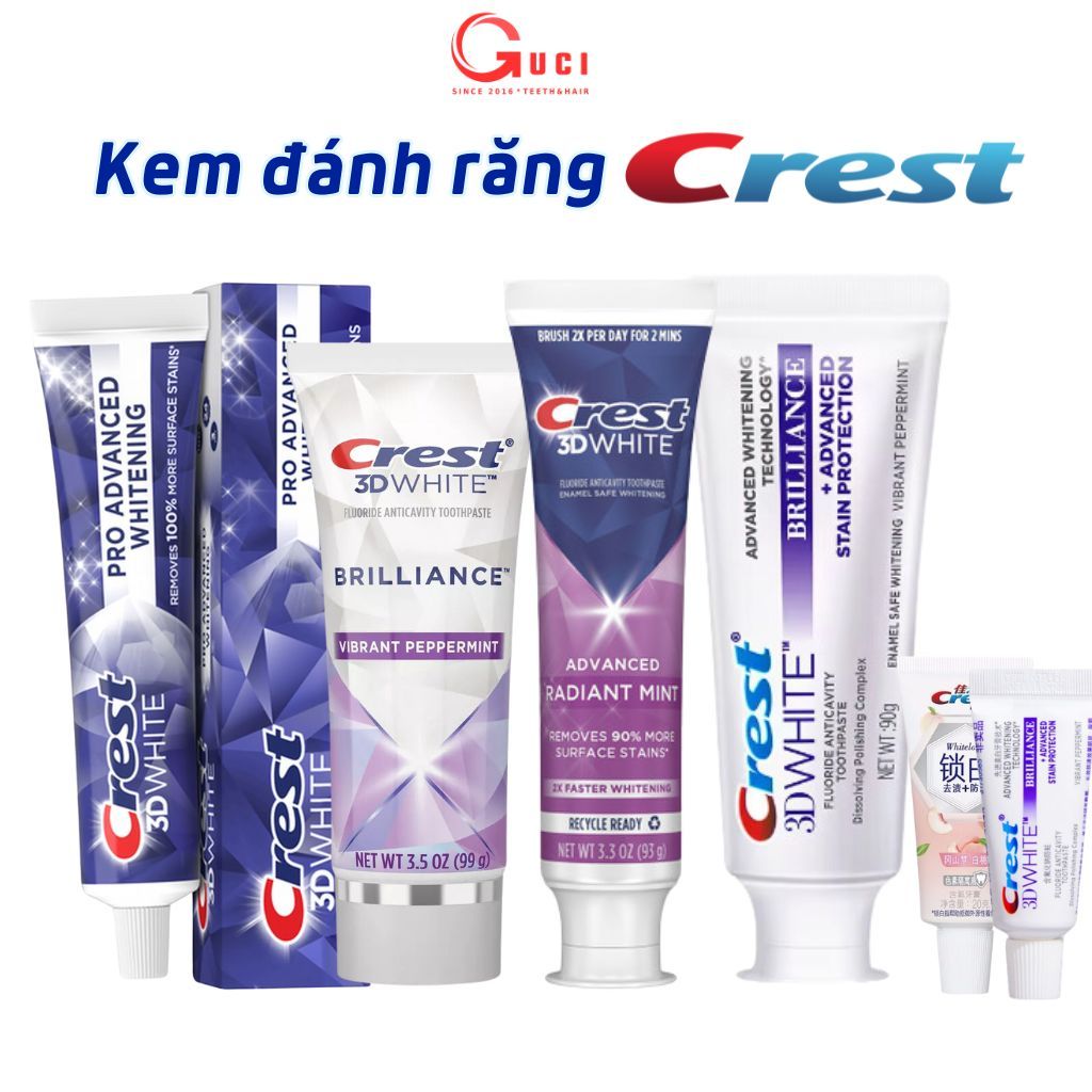 Kem đánh răng Crest 3D White chính hãng