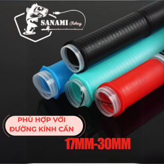 Quấn Cán Cần Câu Màng Co Tự Rút Vân 3D, Bọc Cần Câu Cao Su, Cuấn Cán Cần Tự Rút Có Vòng Chống Trôi PK11