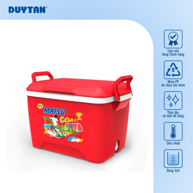 thùng đựng đá duy tân dung tích 12 lít - 25 lít - 35 lít - 45 lít - 60 lít - 85 lít