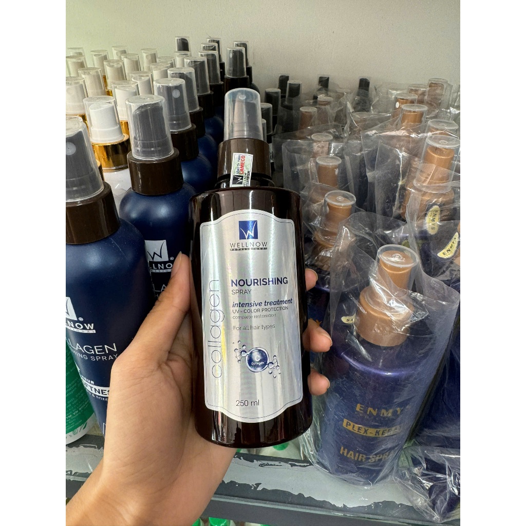 Xịt dưỡng tóc WELLNOW chai 250Ml - Hương Nước Hoa Cao Cấp - Cải thiện tóc chẻ ngọn hư tổn