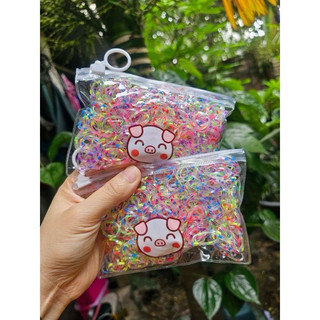 Thun cột tóc nhiều màu