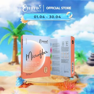 Hộp 10 Bộ Sưu Tập Mặt Nạ Emmié Microfiber Mask - Cầu Sung Dừa Đủ Xoài