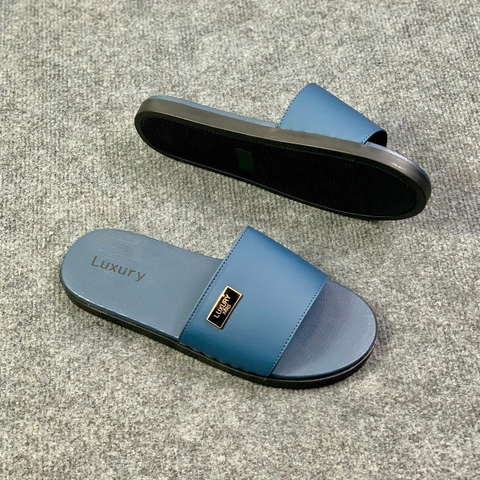 Dép HM Nam, Dép HM nam qoai da đế cao su đi êm chân kiểu dáng trẻ trung dễ phối đồ