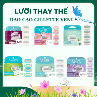Set lưỡi dao cạo lông vùng kín Gillette Venus Olay/ Extra/ Deluxe/ Comfortglide ( có tách lẻ)