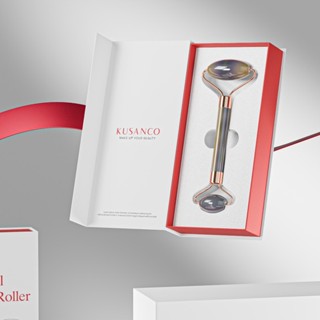 Thanh Lăn Mặt Đá Agate KUSANCO – Jade Roller Massage Da Mặt, Thư Giãn & Hỗ Trợ Làm Đẹp