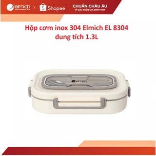 Hộp cơm inox 304 Elmich EL 8304 dung tích 1.3L