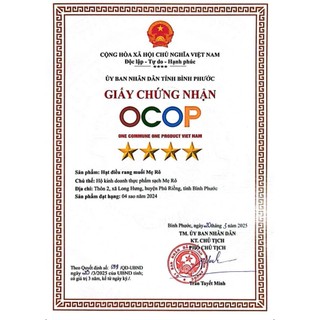 Hạt điều rang muối bóc lụa. Có hồ sơ công bố, xuất hóa đơn công ty đầy đủ