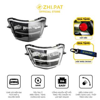 Đèn LED 2 tầng cho WAVE A/S/RS & Future X, Wave 50cc *Chính hãng ZHI.PAT | Bảo hành 12 tháng*