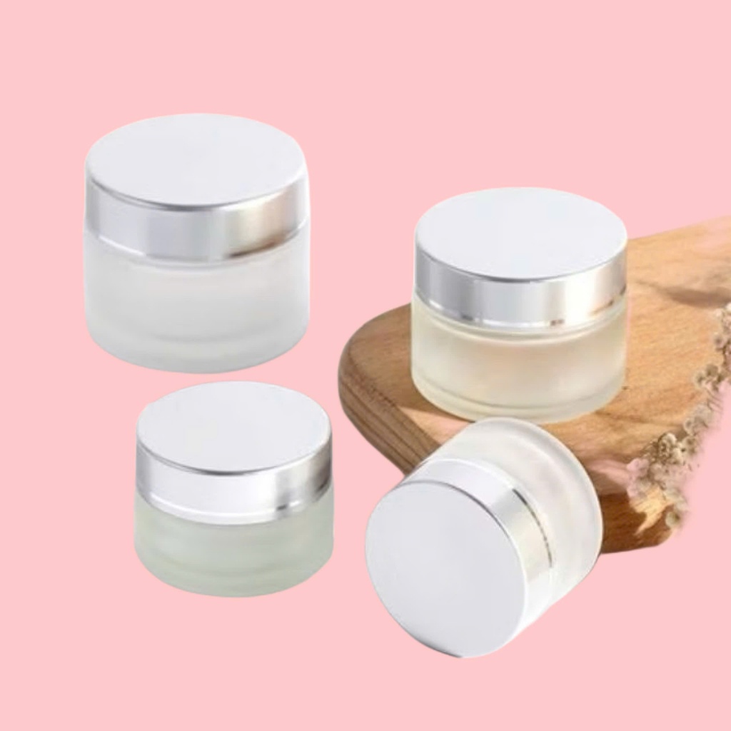 Lọ , Hũ Chiết Mỹ Phẩm 10G Thủy Tinh Mờ