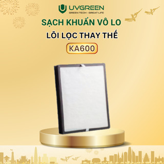 Màng Lọc HEPA H13 Diệt Khuẩn Cho Máy Lọc Không Khí UVGREEN KA600 FT - Bộ Lọc 3 Lớp, Loại Bỏ 99,97% Bụi Mịn
