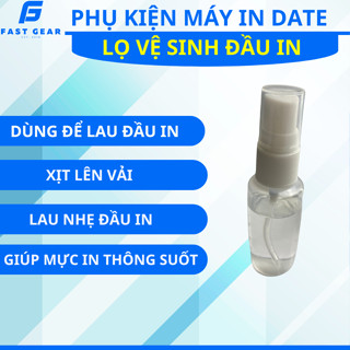  Dung dịch vệ sinh đầu in cho Máy in date cầm tay - Máy in date tự động - Máy in date mini cầm tay 