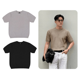 Áo len cộc tay Aiden Jack Lane, Áo cộc tay form regular unisex chất liệu vải len lông thỏ, Local Brand Jack Lane