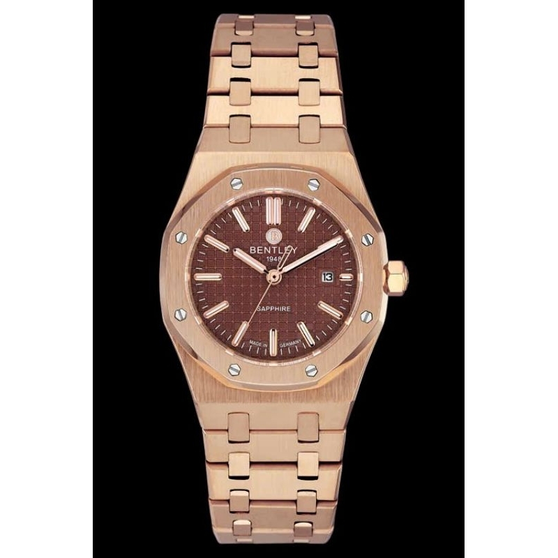 [Chính Hãng 100%]Đồng Hồ Nữ Bentley BL2416 -10LKBI (2416) Máy Quartz (Pin) Kính Sapphiare Siz 33mm T