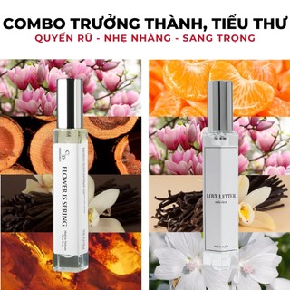 [SET QUÀ DÀNH CHO NỮ] 02 chai tinh dầu nước hoa CODEDECO 10ml dạng xịt + 4 vial 2.5ml mùi ngẫu nhiên