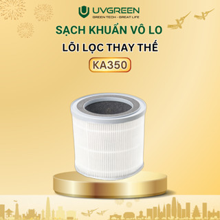 Màng Lọc HEPA H13 Diệt Khuẩn Cho Máy Lọc Không Khí UVGREEN KA350 FT - Bộ Lọc 3 Lớp, Loại Bỏ 99,97% Bụi Mịn