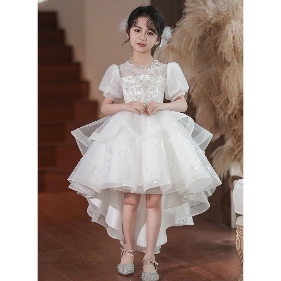 váy công chúa bé gái , váy bé gái đuôi cá cổ trang phong cách cho bé ( mã 023 )