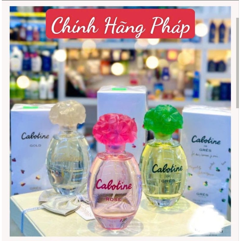 (100ml FULLBOX) Nước Hoa Nữ Cabotine Rose