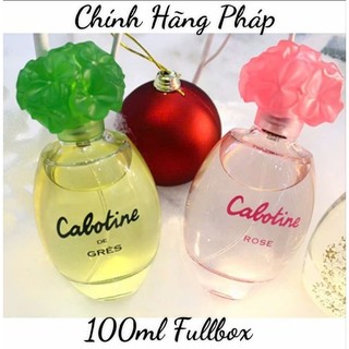 (100ml FULLBOX) Nước Hoa Nữ Cabotine Rose