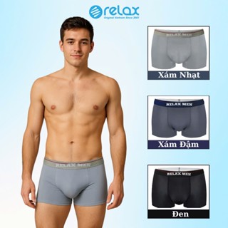 Quần Lót Đùi Nam RELAX RLTK075 Thun Lạnh Cao Cấp thoáng mát, kháng khuẩn, khử mùi. Hàng chuản RELAX Chính Hãng