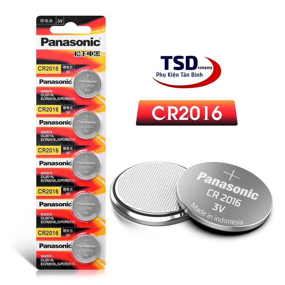 Pin Cmos Panasonic CR2016 Lithium 3V Chính Hãng