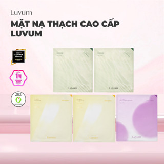Hộp 5 Mặt Nạ Giúp Dưỡng Da Chuyên Sâu Luvum Gel Mask 33g (Mặt Nạ Thạch/ Mặt Nạ Bùn)[B1]