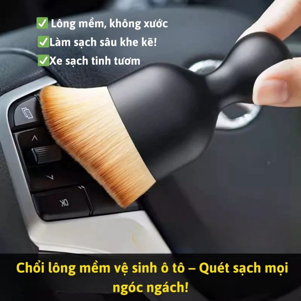 Chổi Vệ Sinh Nội Thất Ô Tô LQ AUTO68