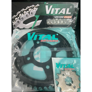  Nhông Sên Dĩa CBR150 CBR1502012 -2017 DĨA SAU 4 LỔ ỐC  - NSD xích sên 10 ly chính hãng 