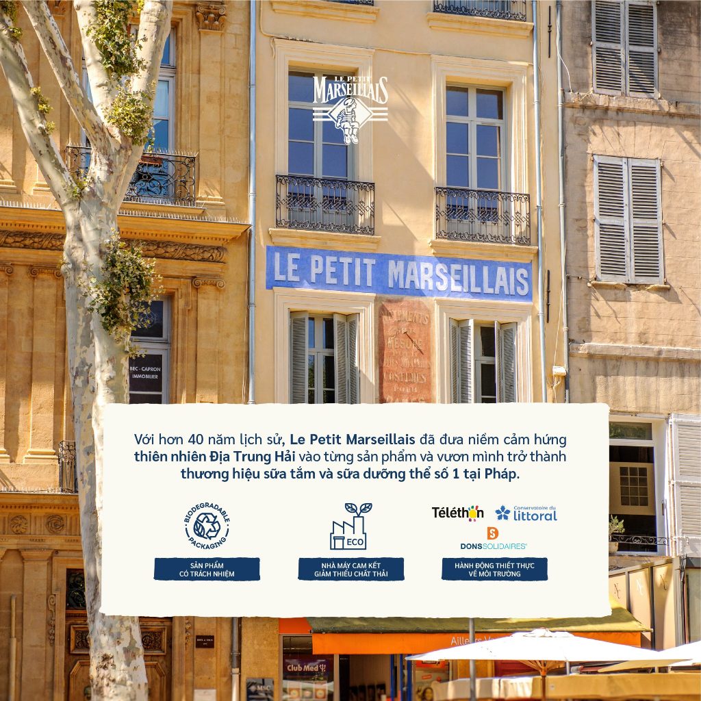 Sữa Tắm Gội Nam Hữu Cơ 92% Le Petit Marseillais Pháp 250ml 4in1 Với Hương Thơm Nam Tính