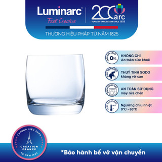 Bộ 6 ly thuỷ tinh thấp luminarc vigne 200ml - luvig2572