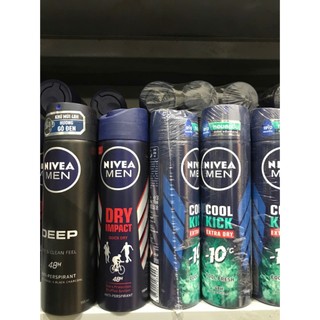 Xịt khử mùi Nivea men 150ml