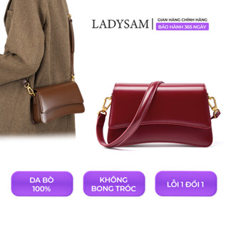 Túi Xách Nữ Sát Nách Baguette Đeo Vai Nắp Gập Phong Cách Thời Trang Basic Size 22 LADYSAM LDS2550