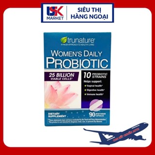  Men Vi Sinh Cho Phụ Nữ Trunature Women’s Daily Probiotic Mỹ 90 viên 