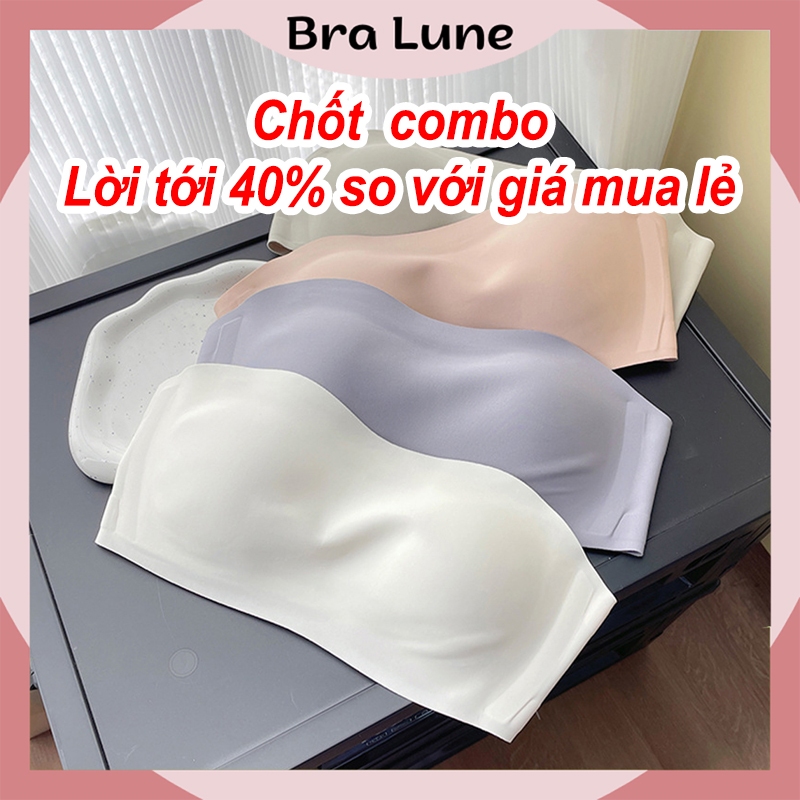 Áo Ngực Đúc Su Nữ Cup Ngang Nâng Đẩy Tốt BRALUNE, Áo Lót Nữ Mút Mỏng 0.5cm Mềm Mại Thoáng Khí Mã 27