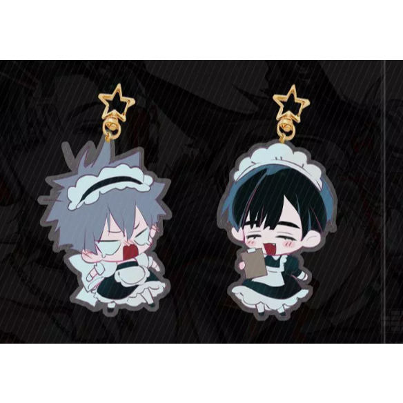 Alien Stage Till Ivan Anime Acrylic Bag Pendant Keychain Cosplay Quà tặng hoạt hình