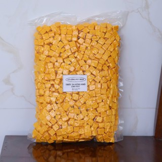 Lòng đỏ trứng gà viên sấy đông khô 1kg, cho chó mèo hamster, hút chân không, giá tốt hơn