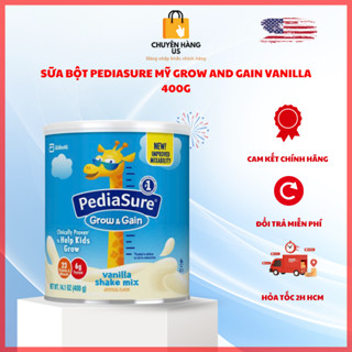 Sữa Bột Pediasure Mỹ Grow and Gain Vanilla 400g