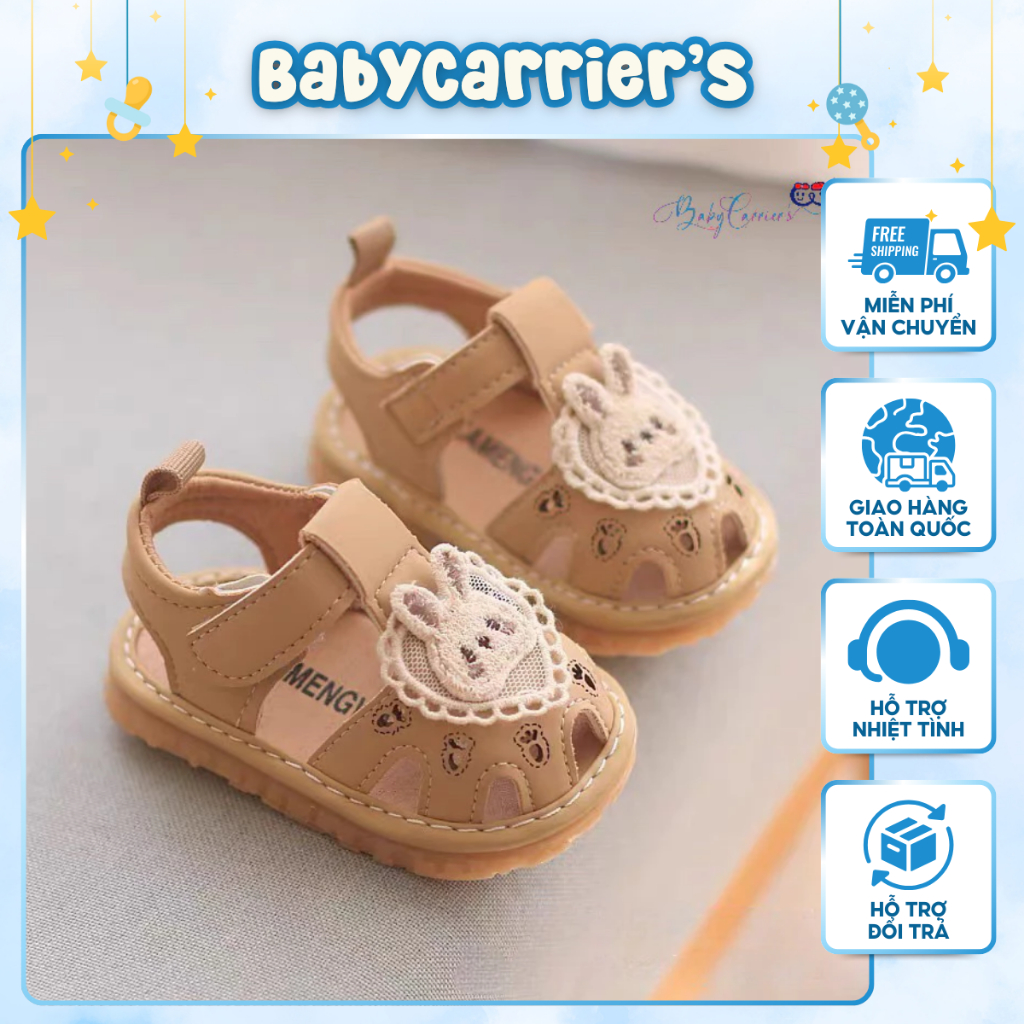  Giày Tập Đi Có Kèn Size 16-20 Cho Bé Trai Bé Gái Dép Tập Đi Có Còi Hoạt Hình Siêu Nhẹ Chất Da Mềm Đế Cao Su Chống Trượt 